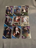 9 Card Lot of FOOTBALL ROOKIE Cards - Mostly Modern Sets - Hot!