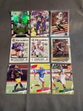 9 Card Lot of FOOTBALL ROOKIE Cards - Mostly Modern Sets - Hot!