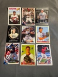 9 Card Lot of BASEBALL ROOKIE Cards - Mostly Modern Sets - Hot!