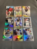 9 Card Lot of BASEBALL ROOKIE Cards - Mostly Modern Sets - Hot!