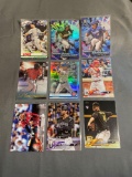 9 Card Lot of BASEBALL ROOKIE Cards - Mostly Modern Sets - Hot!