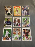 9 Card Lot of BASEBALL ROOKIE Cards - Mostly Modern Sets - Hot!