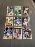 9 Card Lot of BASEBALL ROOKIE Cards - Mostly Modern Sets - Hot!