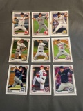 9 Card Lot of BASEBALL ROOKIE Cards - Mostly Modern Sets - Hot!