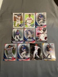 9 Card Lot of BASEBALL ROOKIE Cards - Mostly Modern Sets - Hot!