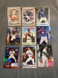 9 Card Lot of BASEBALL ROOKIE Cards - Mostly Modern Sets - Hot!