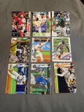 9 Card Lot of BASEBALL ROOKIE Cards - Mostly Modern Sets - Hot!