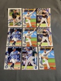 9 Card Lot of BASEBALL ROOKIE Cards - Mostly Modern Sets - Hot!