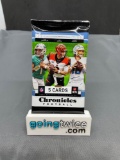 Factory Sealed 2020 CHRONICLES Football 5 Card Pack - Herbert Black Prizm RC?