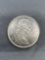 80% Silver Canada Silver Half Dollar Foreign Silver Coin - 0.300 Ounce Actual Silver Weight - RANDOM