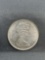 80% Silver Canada Silver Half Dollar Foreign Silver Coin - 0.300 Ounce Actual Silver Weight - RANDOM