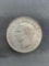 80% Silver Canada Silver Half Dollar Foreign Silver Coin - 0.300 Ounce Actual Silver Weight - RANDOM