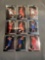 9 Card Lot of BASKETBALL ROOKIE Cards from Huge Collection - Stars, Future Stars and More!