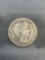 1912-S United States Barber Silver Half Dollar - 90% Silver Coin from Estate