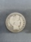 1915-S United States Barber Silver Half Dollar - 90% Silver Coin from Estate