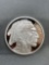 1 Troy Ounce .999 Fine Silver Indian Head Buffalo Silver Bullion Round Coin from Estate