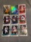 9 Card Lot of FOOTBALL ROOKIE Cards from Huge Colletion - Stars, Future Stars and More!