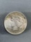 1922 United States Peace Silver Dollar - 90% Silver Coin from Estate