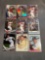 9 Card Lot of BASEBALL ROOKIE Cards from Huge Colletion - Stars, Future Stars and More!