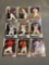 9 Card Lot of BASEBALL ROOKIE Cards from Huge Colletion - Stars, Future Stars and More!