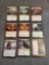 9 Count Lot of MAGIC the Gathering Gold Symbol RARE Cards from Collection