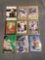9 Card Lot of SERIAL NUMBERED Sports Cards with Stars & Rookies!