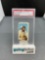 PSA Graded T206 Baseball S. Caporal RED KLEINOW Boston Vintage Trading Card - PR 1