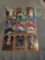 9 Card Lot of PRIZMS and REFRACTORS with Rookies & Stars from Huge Collection