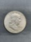 1960 United States Franklin Silver Half Dollar - 90% Silver Coin from Estate