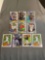 9 Card Lot of BASEBALL ROOKIE Cards - Mostly Modern Sets - Hot!