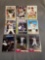 9 Card Lot of BASEBALL ROOKIE Cards - Mostly Modern Sets - Hot!