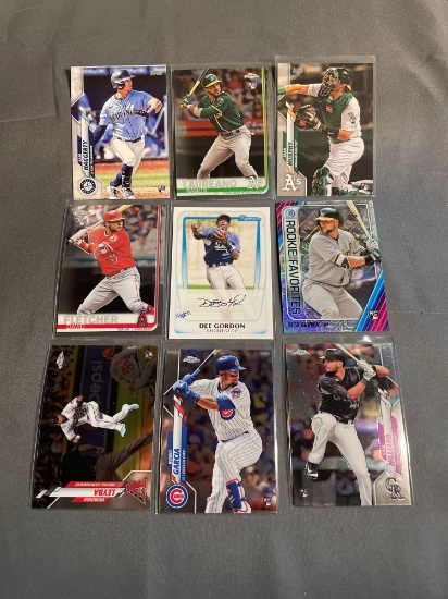 9 Card Lot of BASEBALL ROOKIE Cards - Mostly Modern Sets - Hot!