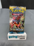 Factory Sealed Pokemon SUN & MOON Base Set 10 Card Booster Pack