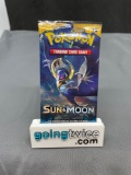 Factory Sealed Pokemon SUN & MOON Base Set 10 Card Booster Pack