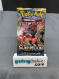 Factory Sealed Pokemon SUN & MOON Base Set 10 Card Booster Pack