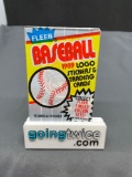 Factory Sealed 1989 FLEER Baseball 15 Cards & 1 Sticker Pack - Griffey RC? Ripken FF Error?