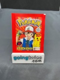 Factory Sealed Vintage 1999 Topps Pokemon 6 Sticker Pack - Rare!