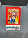 Factory Sealed Vintage 1999 Topps Pokemon 6 Sticker Pack - Rare!