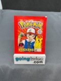 Factory Sealed Vintage 1999 Topps Pokemon 6 Sticker Pack - Rare!