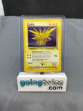 1999 Pokemon Fossil Unlimited #15 ZAPDOS Holofoil Rare Trading Card from Childhood Collection