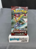 Factory Sealed Pokemon CRIMSON INVASION 10 Card Booster Pack