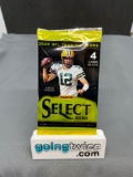 Factory Sealed 2020 SELECT Football 4 Card Pack - Herbert Zebra Die-Cut?