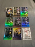 9 Card Lot of FOOTBALL ROOKIE Cards from Huge Colletion - Stars, Future Stars and More!