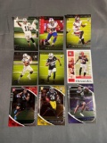 9 Card Lot of FOOTBALL ROOKIE Cards from Huge Colletion - Stars, Future Stars and More!