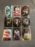 9 Card Lot of FOOTBALL ROOKIE Cards from Huge Colletion - Stars, Future Stars and More!