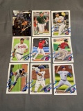 9 Card Lot of BASEBALL ROOKIE Cards from Huge Colletion - Stars, Future Stars and More!