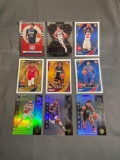 9 Card Lot of BASKETBALL ROOKIE Cards from Huge Collection - Stars, Future Stars and More!