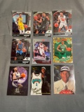 9 Card Lot of BASKETBALL ROOKIE Cards from Huge Collection - Stars, Future Stars and More!