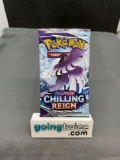 Factory Sealed Pokemon CHILLING REIGN 10 Card Booster Pack