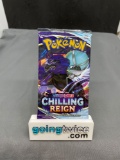 Factory Sealed Pokemon CHILLING REIGN 10 Card Booster Pack